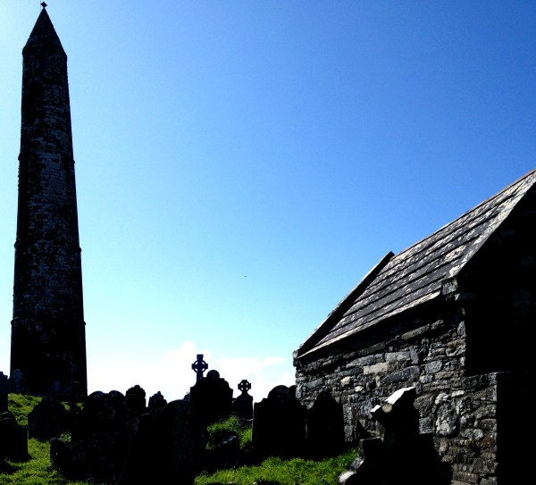 Round towers helped to defend against Danish raids