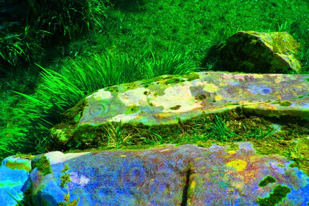 Rock Art - was it once painted?