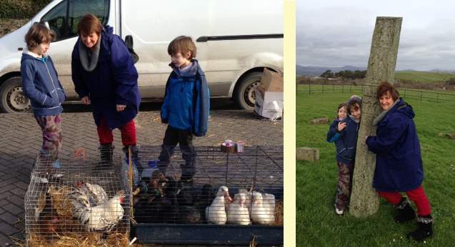 Bantry Market and Never Too Early to introduce them to archaeology.