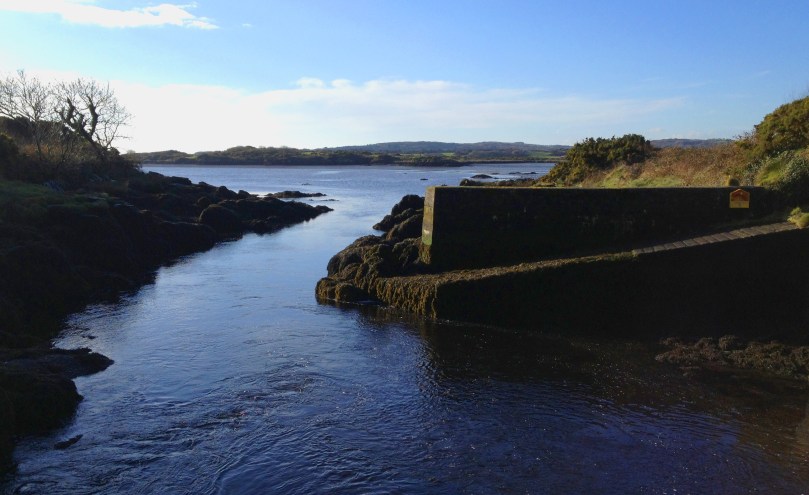 The 'lost' pier at Bealaclare