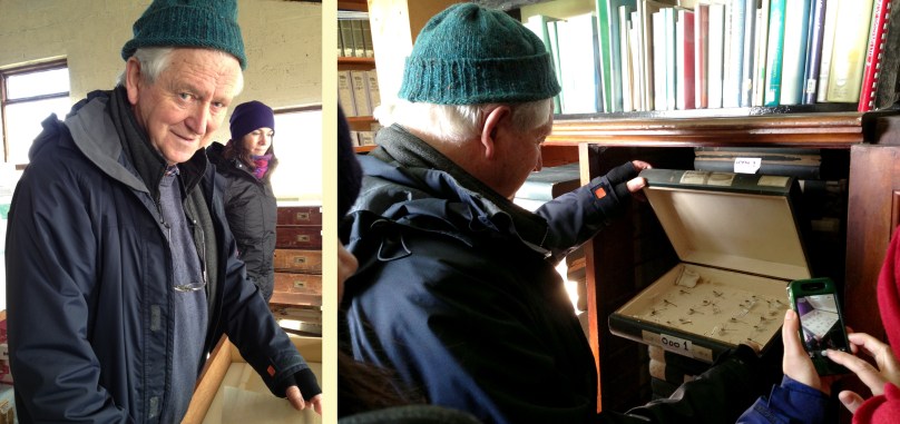 Matt, Phoebe and some of the archives