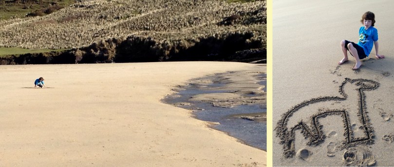 Barleycove Beach, mid-February.