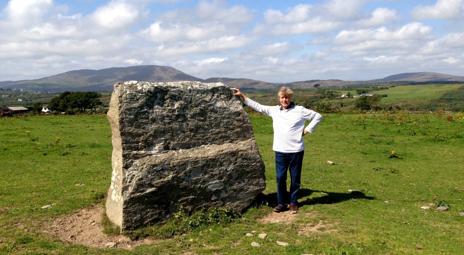 Bishops Luck - a megalithic close by Nead an Iolair: according to local legend, a
