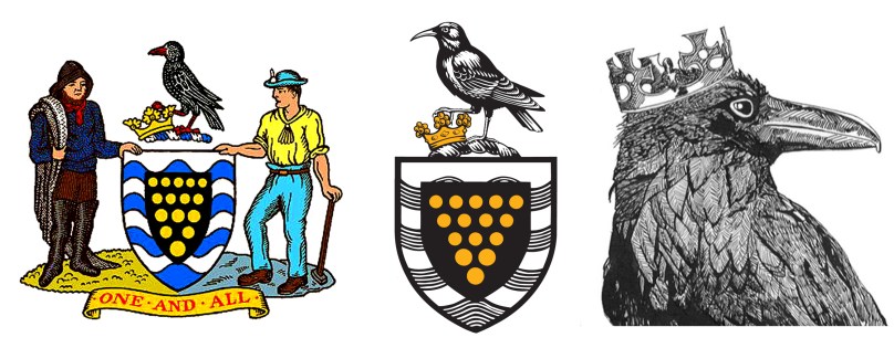 Cornwall's old and new logos: and the 'Raven King' - in folklore, Choughs and Ravens are interchangeable