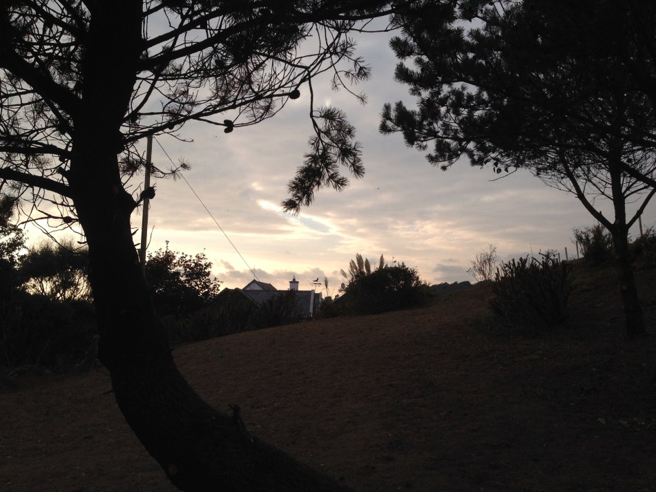 We can see the house!