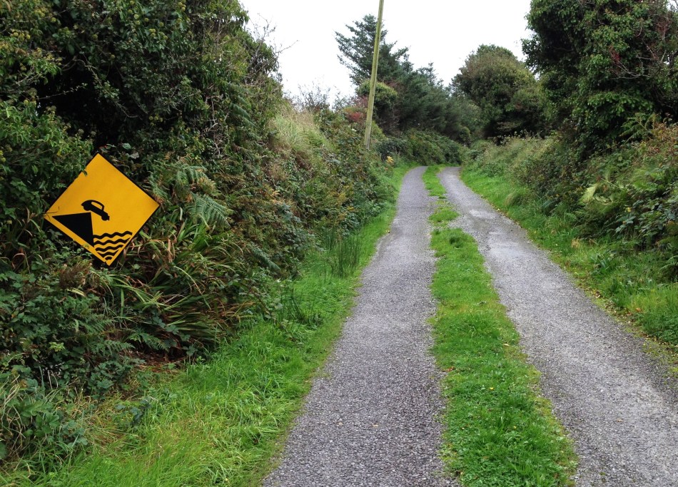 Unprotected quay ahead