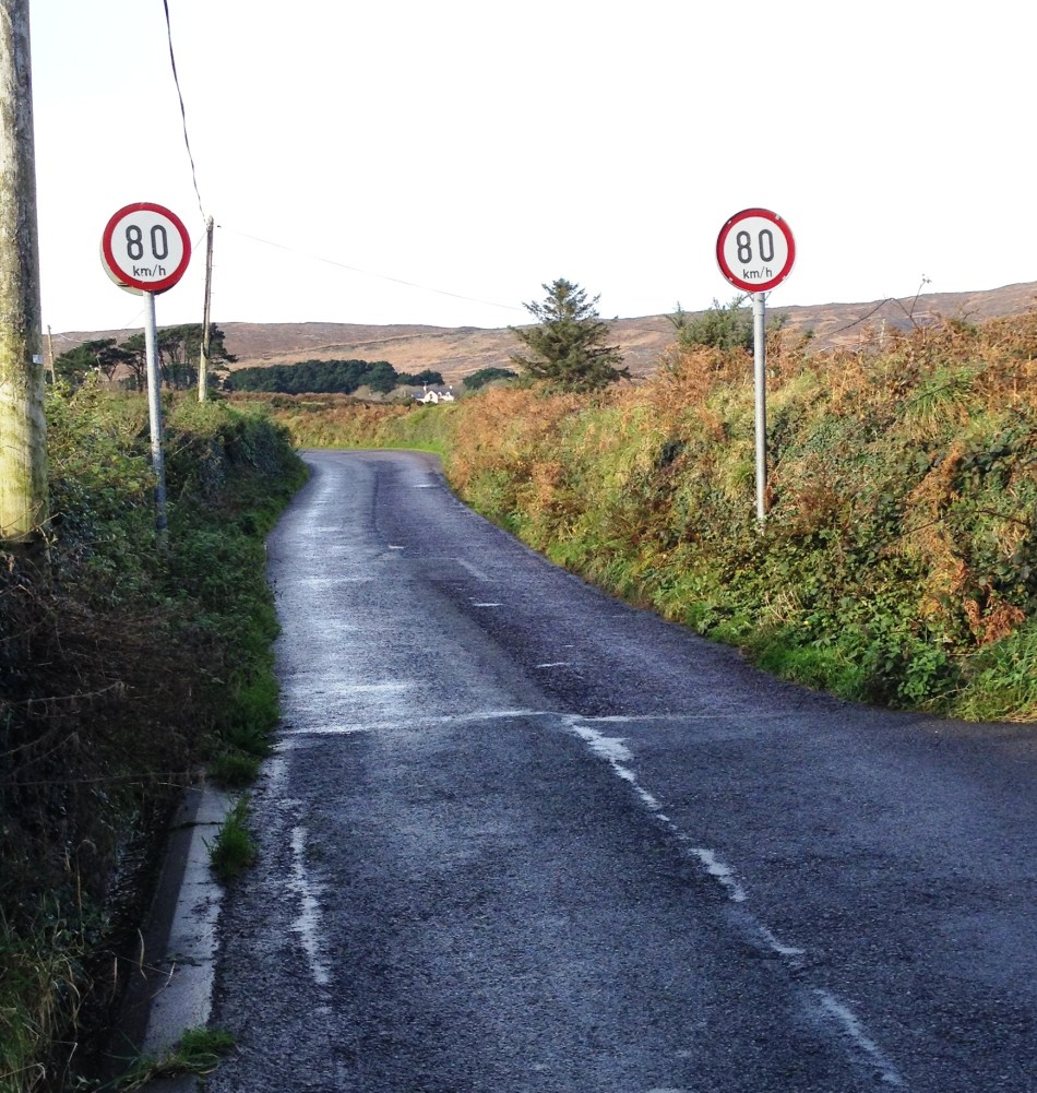 Drive at a safe speed. RR p88