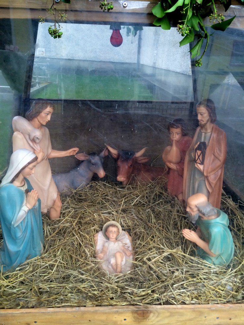 Outside the Catholic Church in Schull