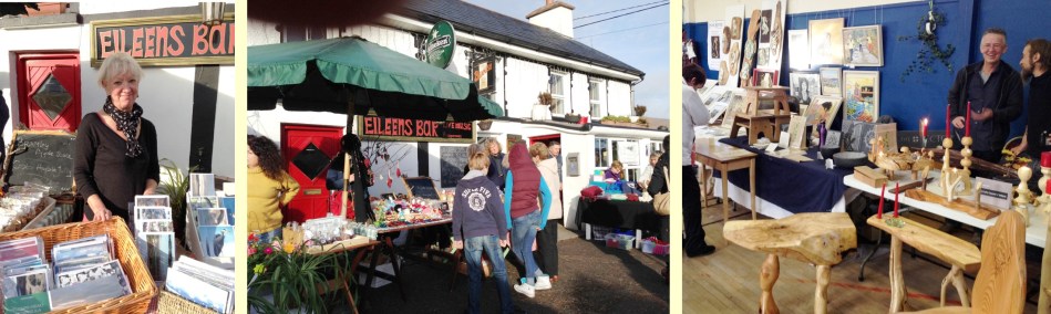 Amanda and her beautiful Wayfarer Cards; December weather in Kilcrohane; furniture and art in Ballydehob