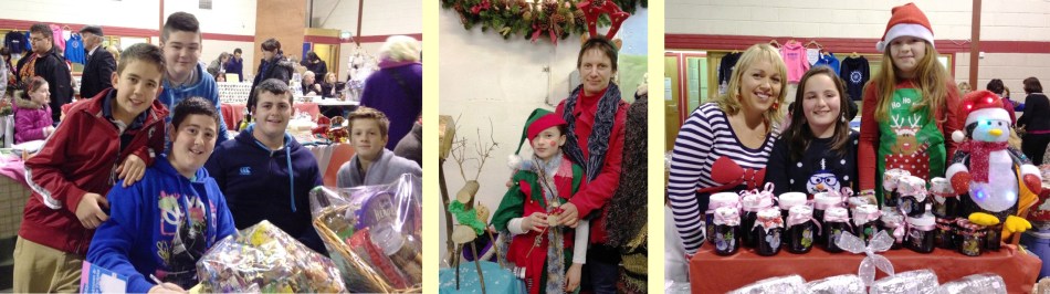 Raising money for the club; we made them ourselves!