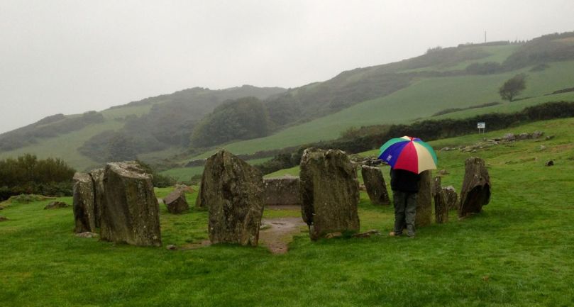 Drombeg on a wet day