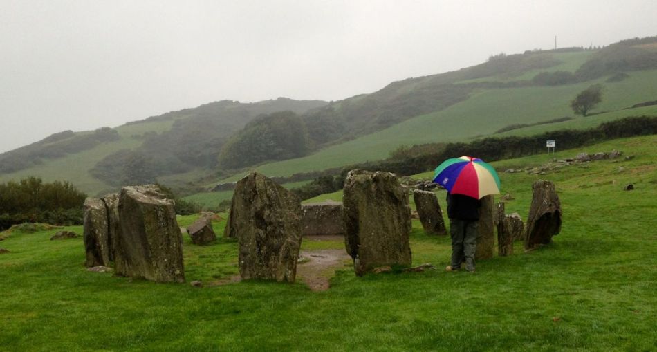 Drombeg on a wet day