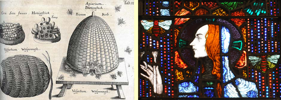 Right: Harry Clarke's St Gobnait