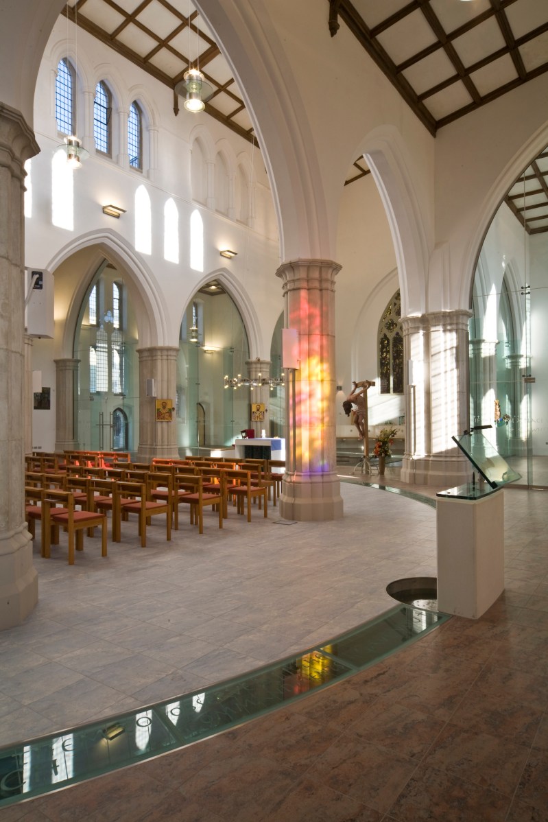 St Peter's, Plymouth - the reordering completed in 2007