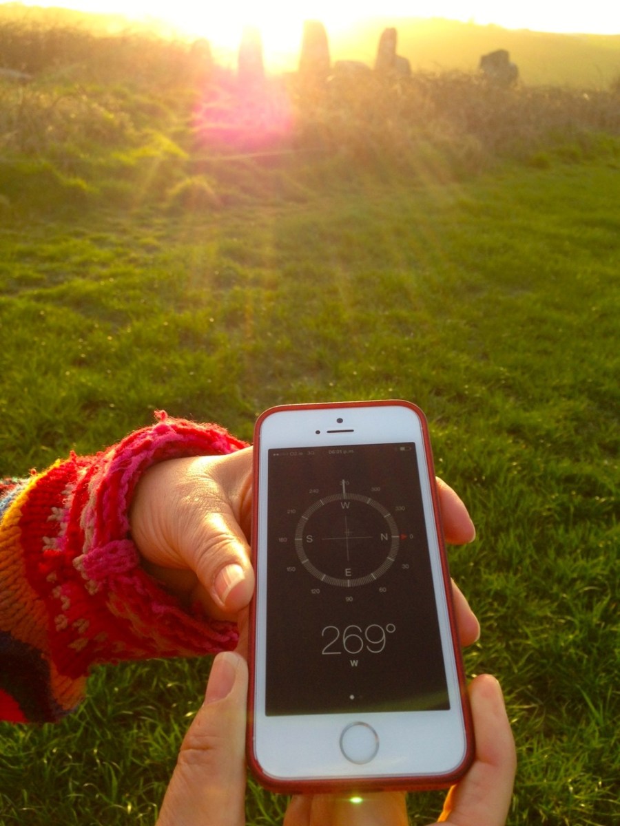 east-west orientation