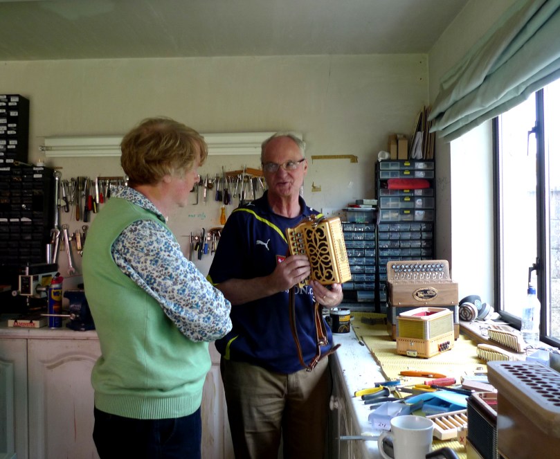 Martin Connolloy - Clare accordion maker