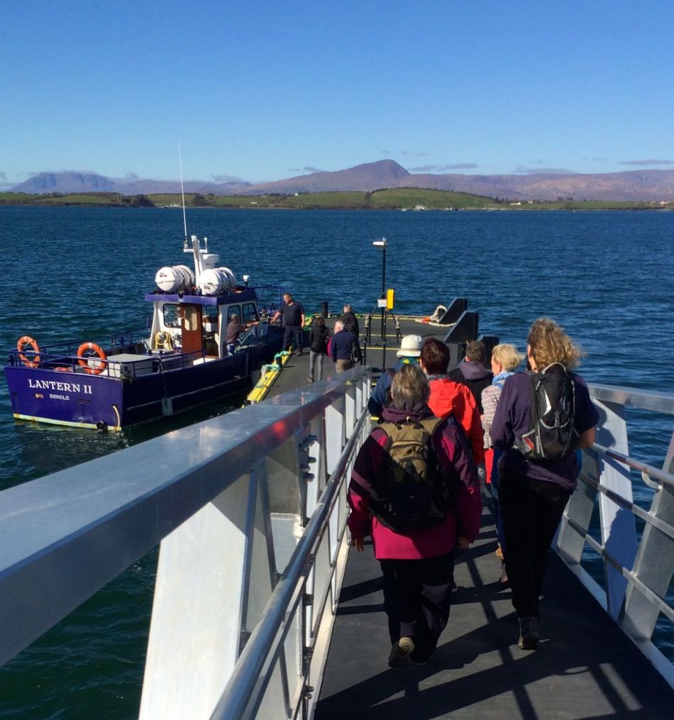 Off to Whiddy Island on a beautiful day in March