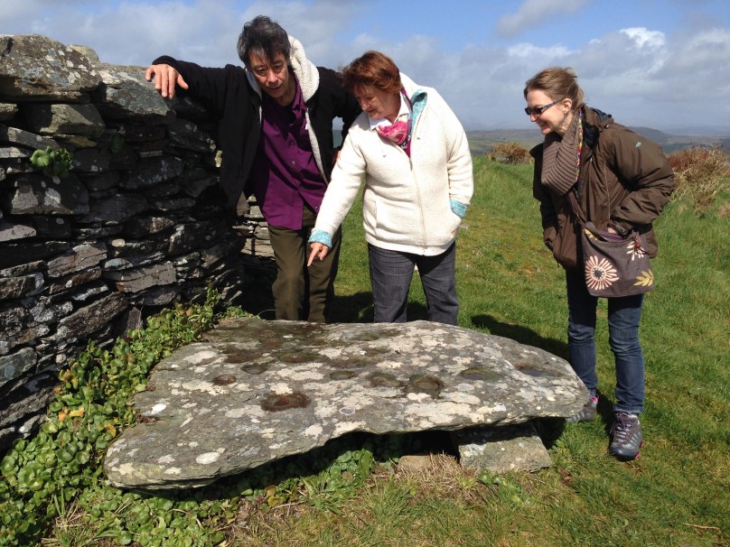 Finola unravels the mysteries of Rock Art