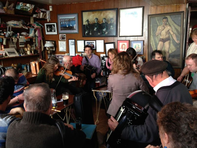 Sunday afternoon session at Levis's