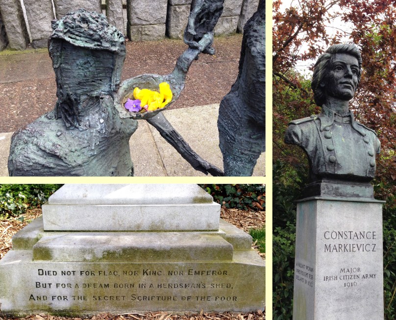 Remembering Irish History in St Stepen's Green