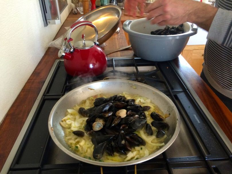 Rui cooks up a feast