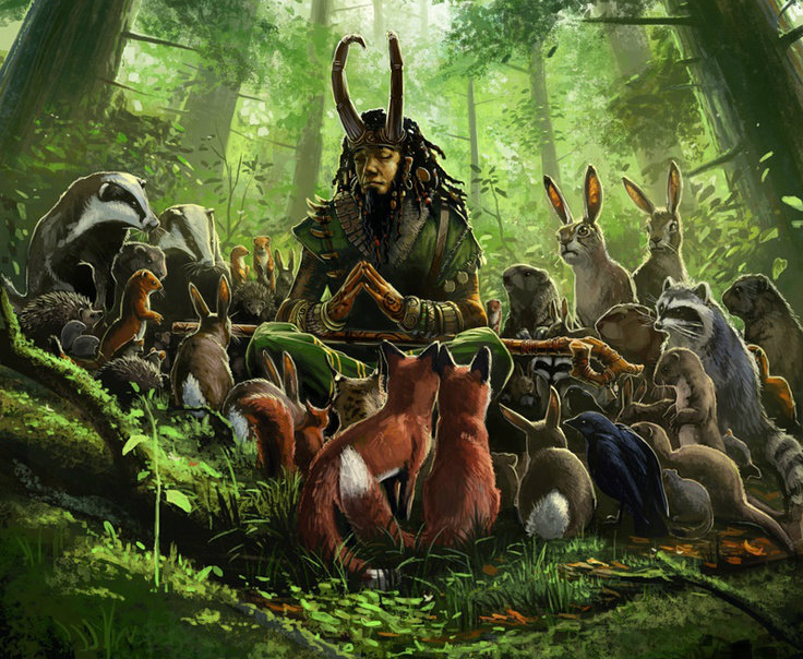 An interesting find: Ciarán as a Celtic God by Astrella 