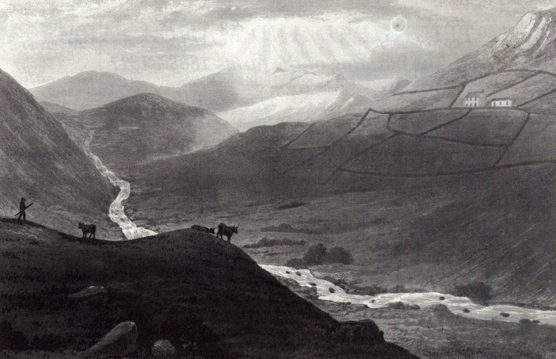 Home of my forebears: Teignhead, Dartmoor (Strutt 1828)