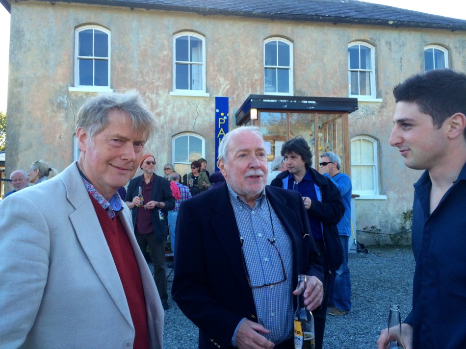 Robert, Chris O'Dell (Festival Artistic Director) and young Austrailian filmmaker Jake Zappia