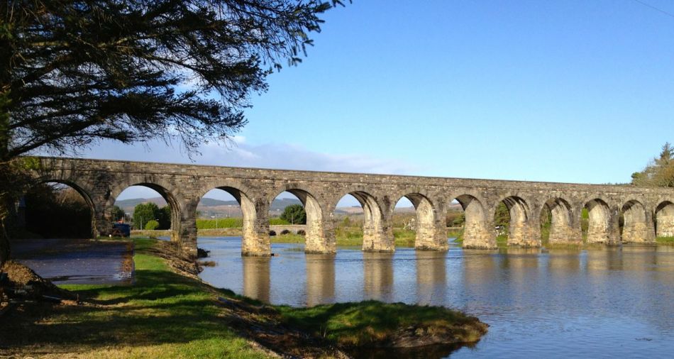 The Famous Twelve Arch Bridge in Ballydehob