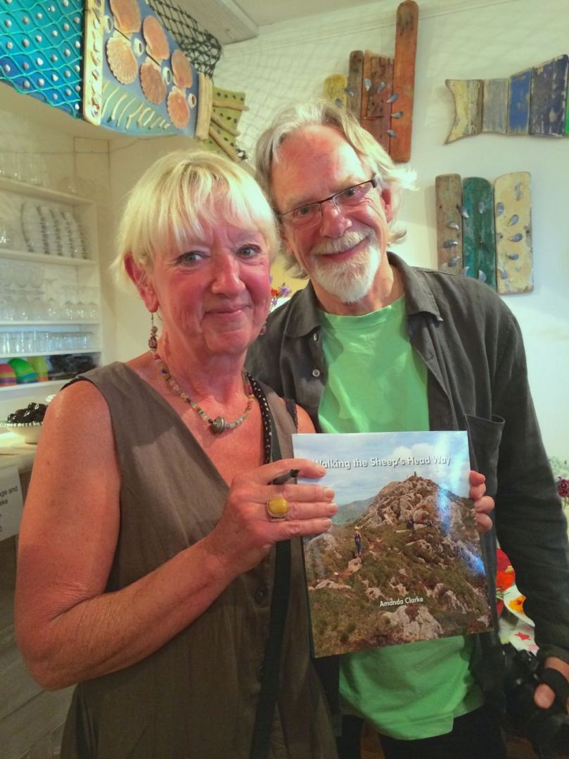 Amanda and Peter at the launch