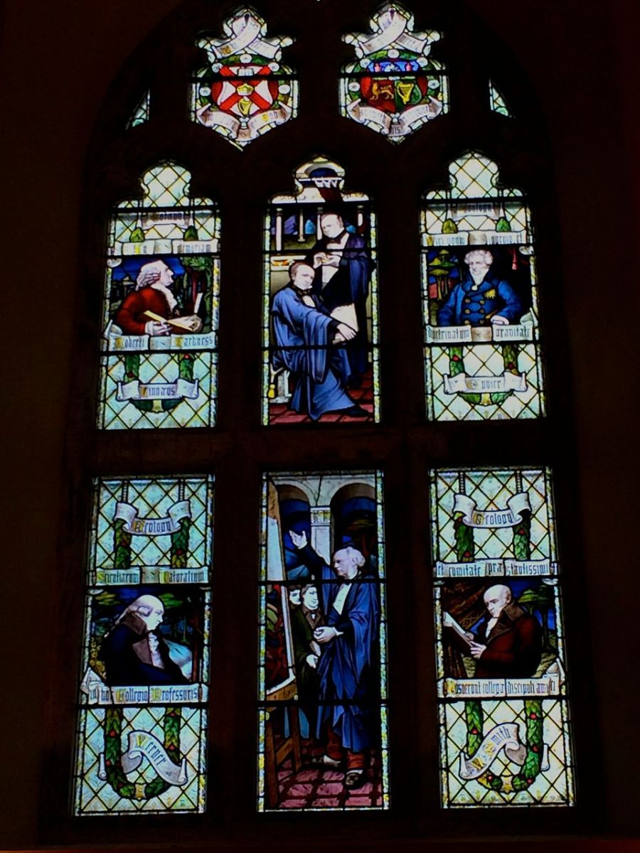 Window in the Aula Maxima