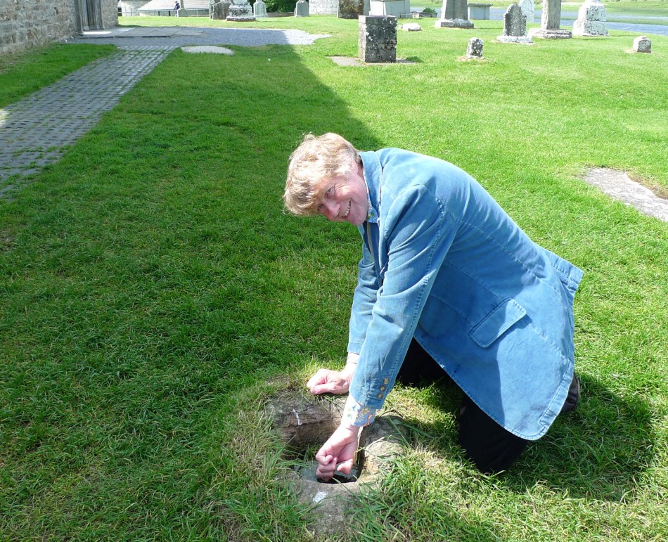 Curing my warts at Clonmacnoise