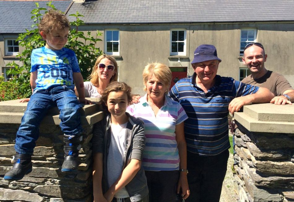 Three generations of the Newman Family