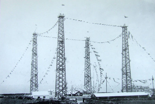 Signal Station at Poldhu, Cornwall, 1914