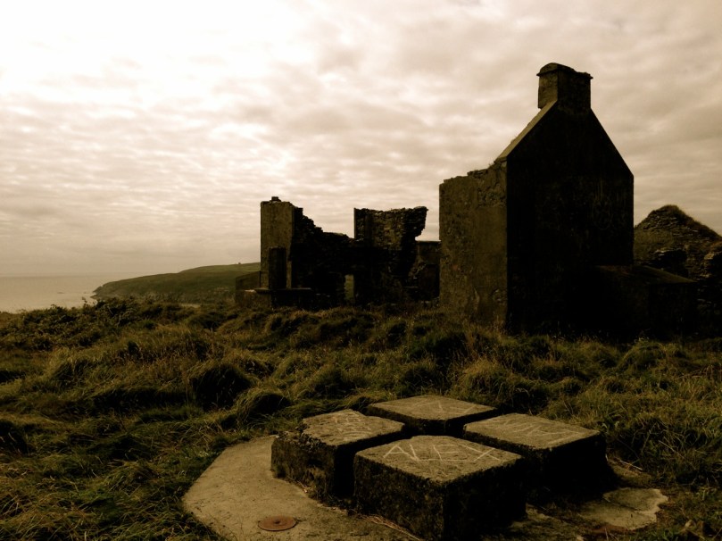 Base of Marconi's mast at Brow Head