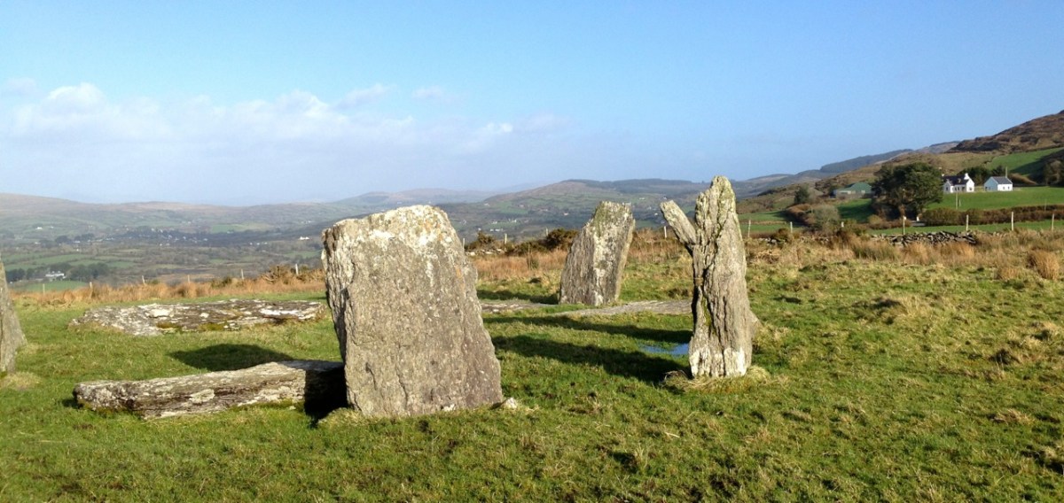 Dunbeacon from stone circle | Roaringwater Journal