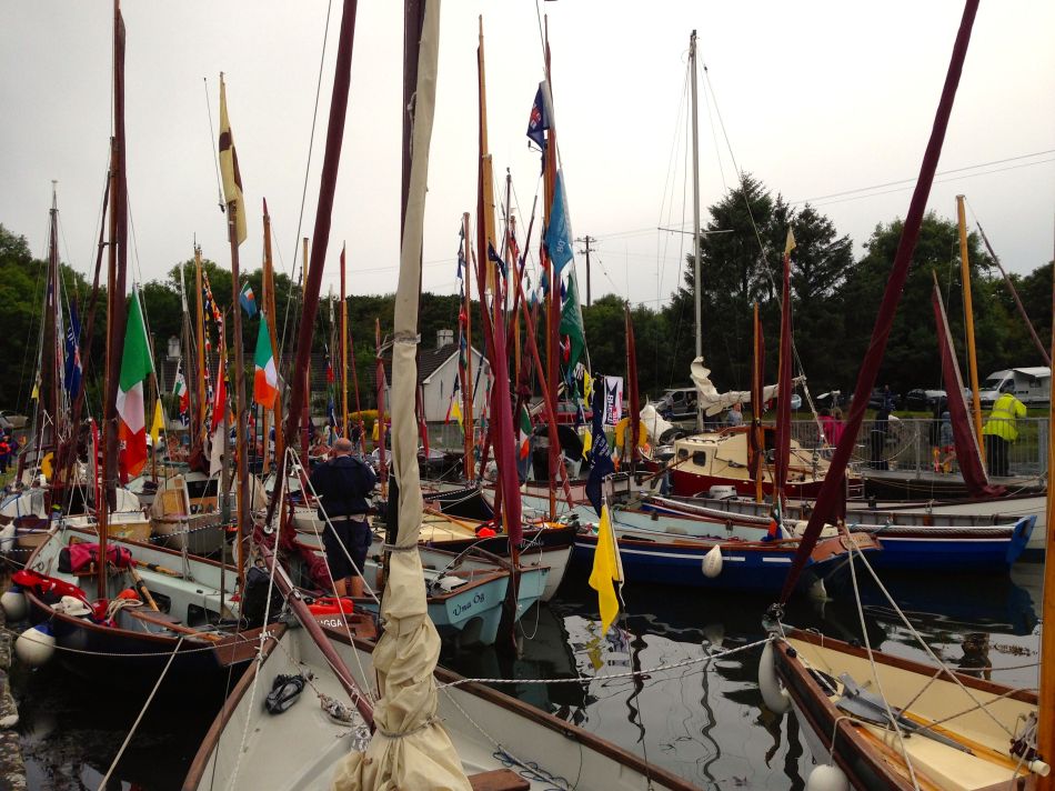 A damp Boat Festival in Ballydehob