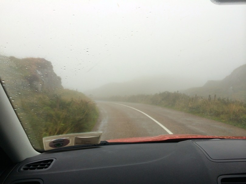 OK, so it does rain occasionally