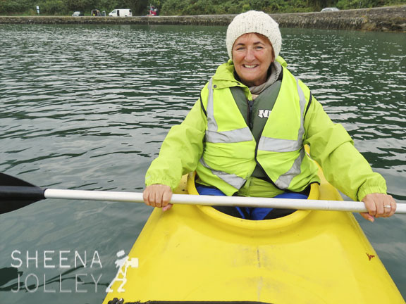 In a kayak for the first time in years!