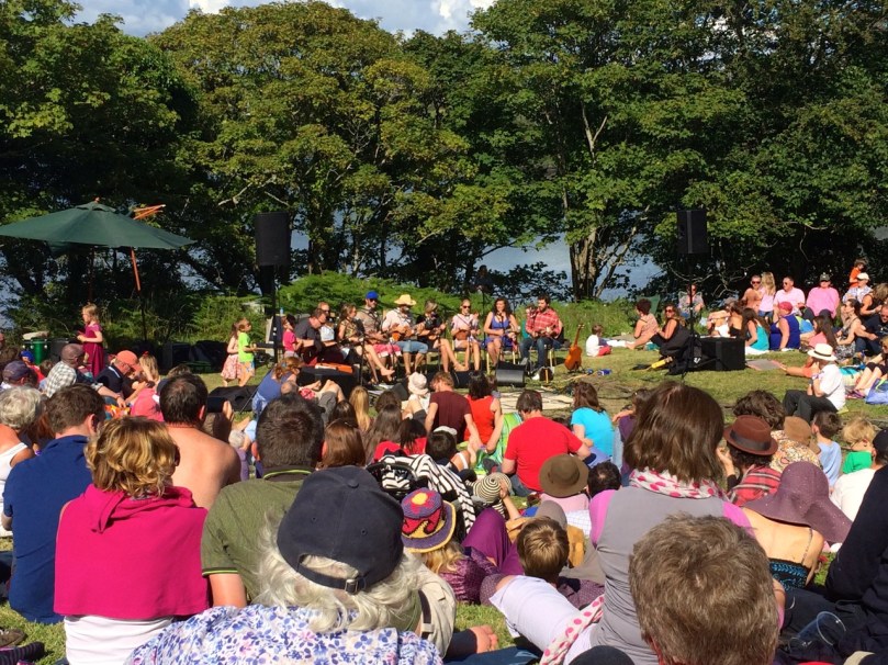 Summer concert at the amphitheatre - the West Cork Ukelele Band