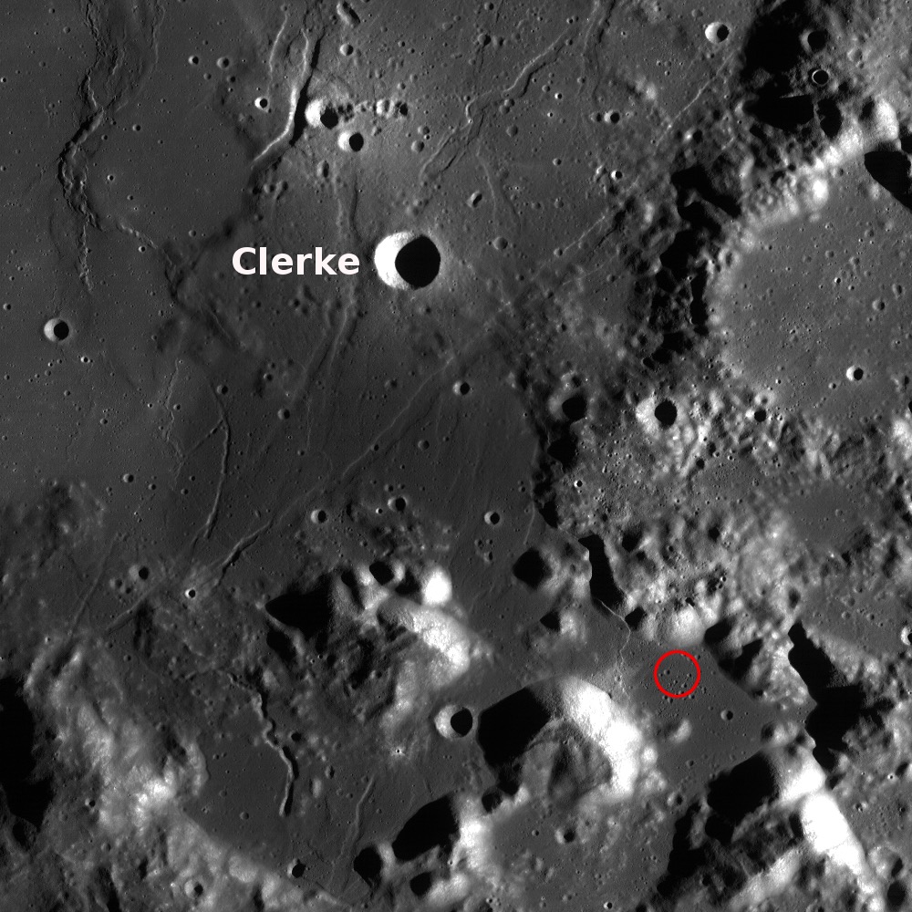 The Clerke Crater