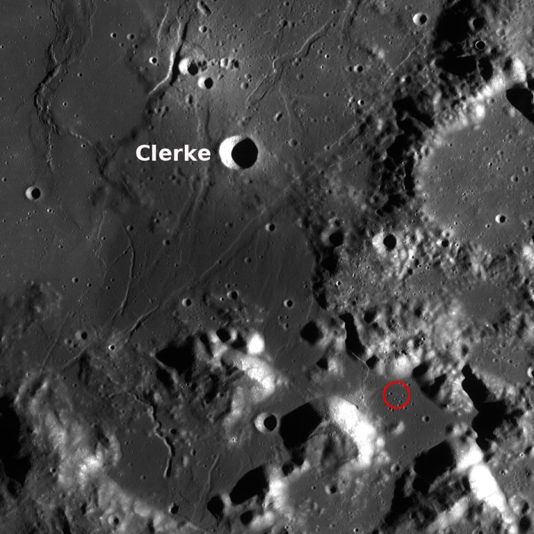 The Clerke Crater