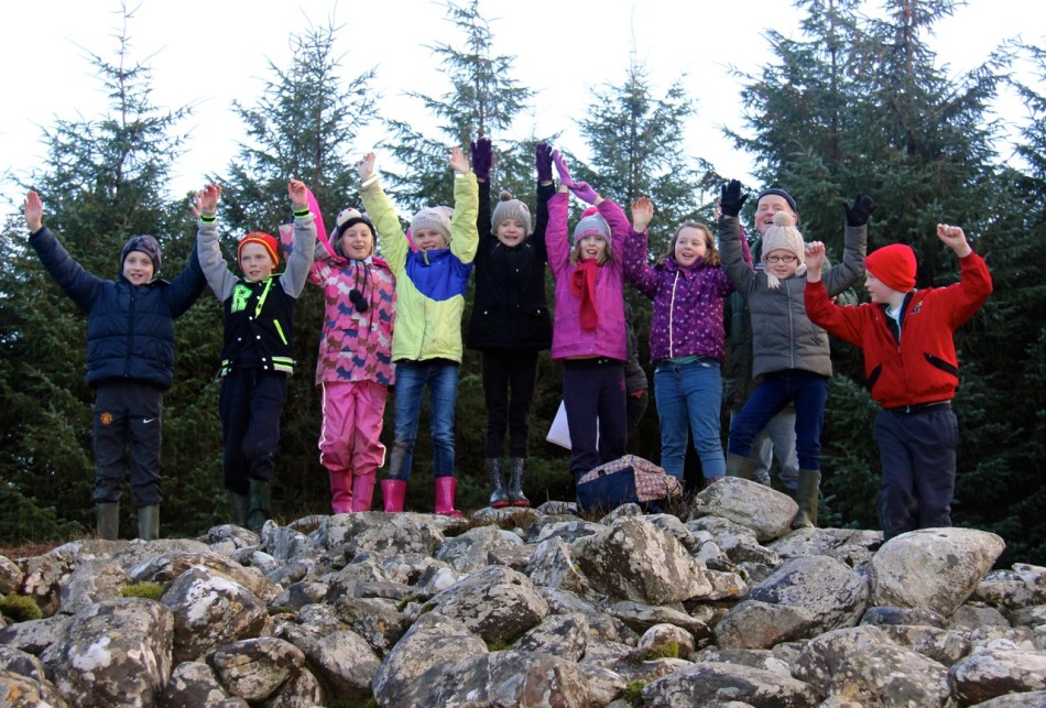 Kilcoe National School Fourth Class - archaeologists of the future!