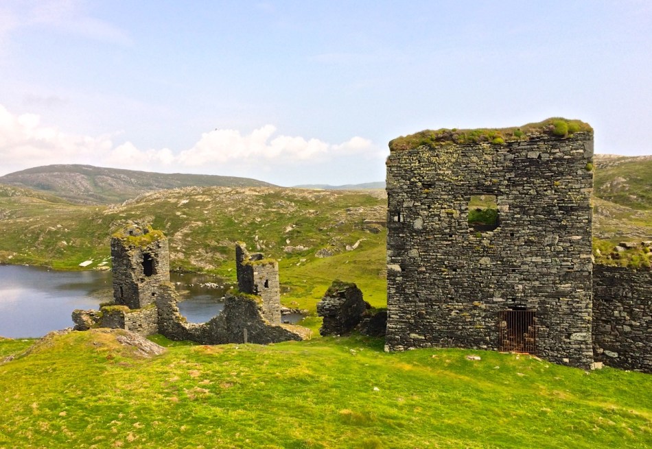 Dunlough Castle, known as Three Castle Head