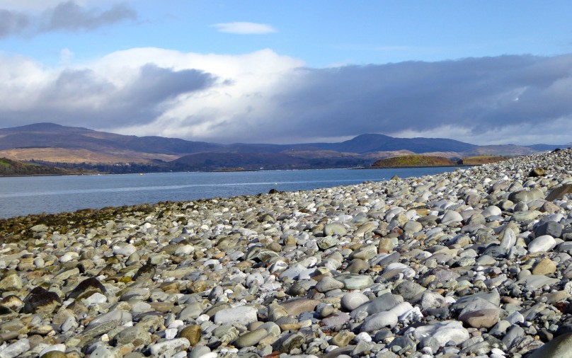 Ireland's first arrivals passed by this pebble beach on their way to Donemark
