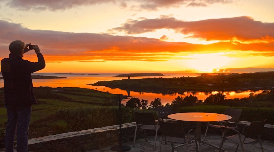 Our view to Rossbrin Castle