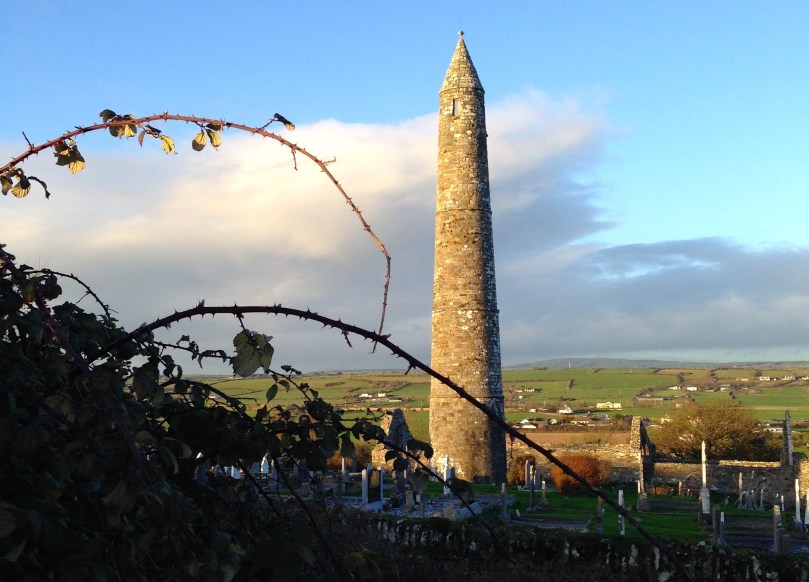 Cesaire would have needed a tower like this to catch a glimpse of Ireland from northern Spain...