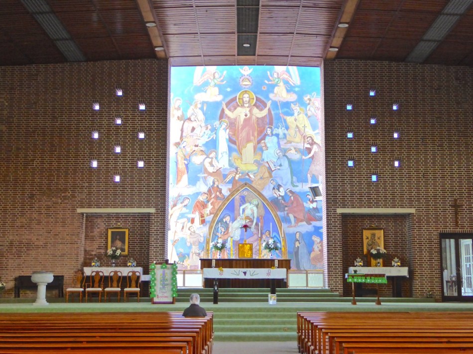 All Saints, the interior