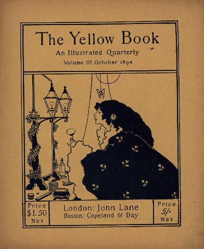 Cover by Aubrey Beardsley, Poem by Ellen Clerke