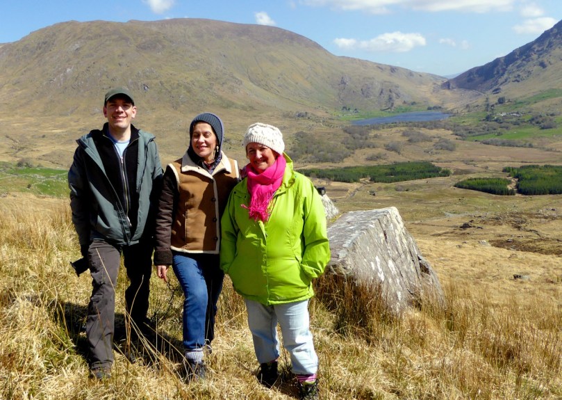 Day 2 Crew: Ken, Rose-Mary, Finola, and Robert taking the photo.